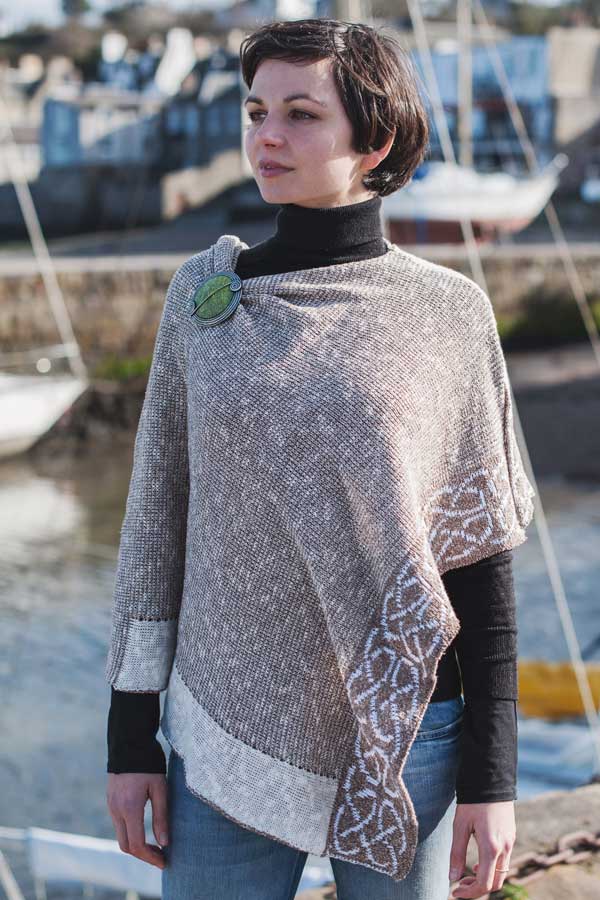 Bill Baber Wallace Shawl - Oat - The Celtic Gift Store - Scarves & Shawls