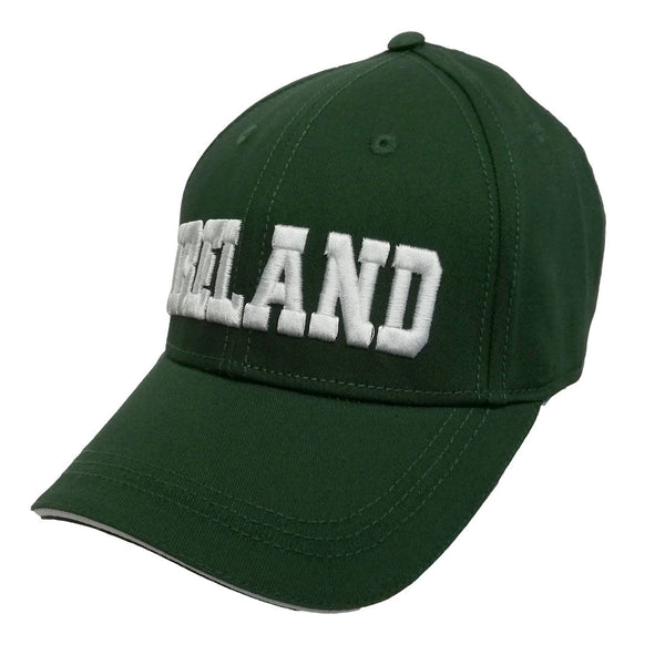Bottle Green Classic 3D Ireland Baseball Cap - The Celtic Gift Store - 