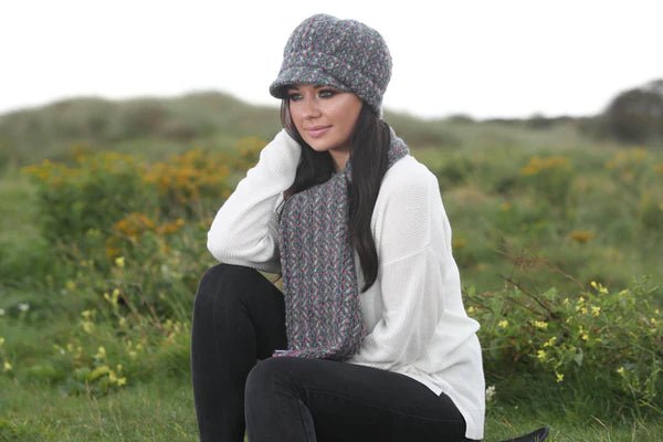 Branigan Weavers Wool Scarf - Loden - The Celtic Gift Store - 