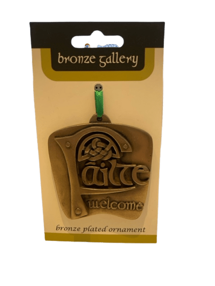 Bronze Failte Ornament - The Celtic Gift Store - Decor