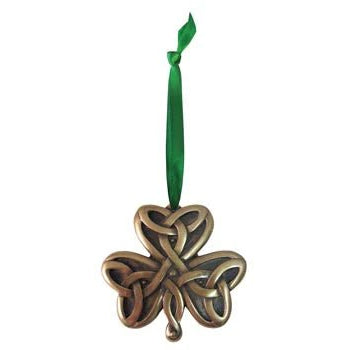 Bronze Shamrock Ornament - The Celtic Gift Store - Decor