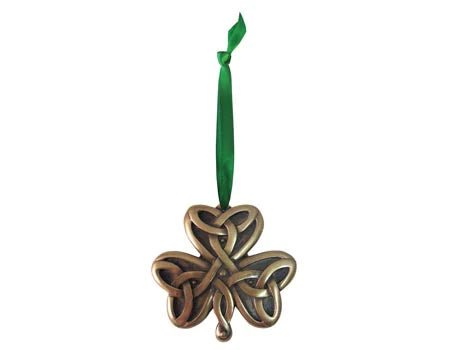 Bronze Shamrock Ornament - The Celtic Gift Store - Decor
