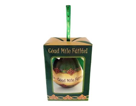 Céad Míle Fáilte Bauble Ornament - The Celtic Gift Store - Decor