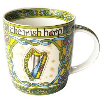 Celtic Harp Mug - Irish Weave - The Celtic Gift Store - Drinkware