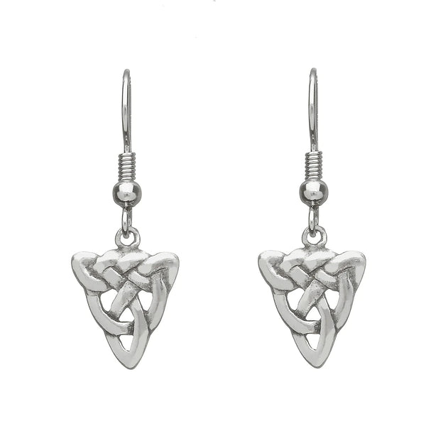 Celtic Legends Pewter Celtic Knotwork Earrings - The Celtic Gift Store - Earrings