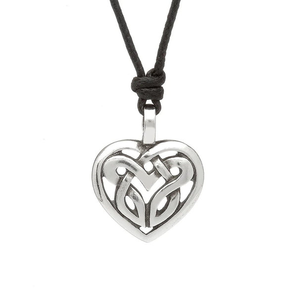Celtic Legends Pewter Celtic Love Knot Necklace - The Celtic Gift Store - Necklaces