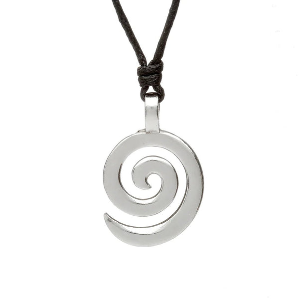 Celtic Legends Pewter Celtic Spiral Necklace - The Celtic Gift Store - Necklaces