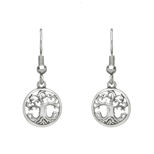 Celtic Legends Pewter Tree of Life Earrings - The Celtic Gift Store - Earrings