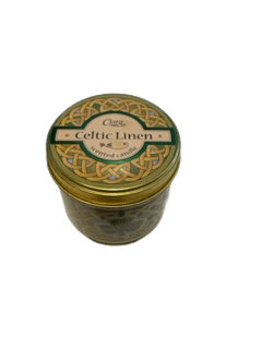 Celtic Linen Candle - The Celtic Gift Store - Candles, Wax Melts, Incense