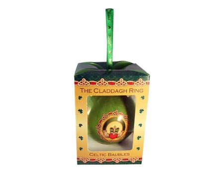 Claddagh Ring Bauble Ornament - The Celtic Gift Store - Decor