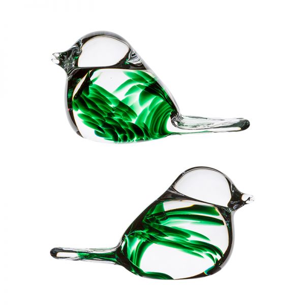 Irish Handmade Glass Company Claddagh Love Birds