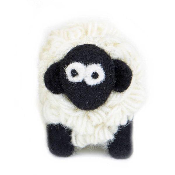 Collectible Knitted Sheep - Black Faced Mountain Sheep (Small) - The Celtic Gift Store - Decor