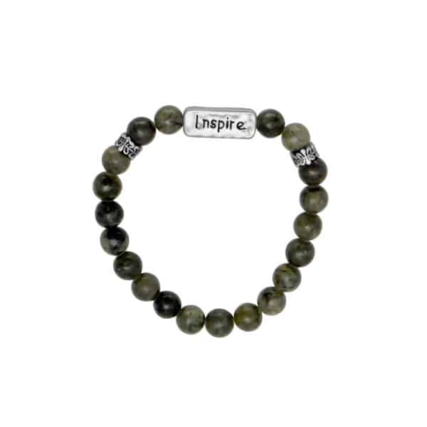 Connemara Marble Inspire Message Bracelet - The Celtic Gift Store - bracelets