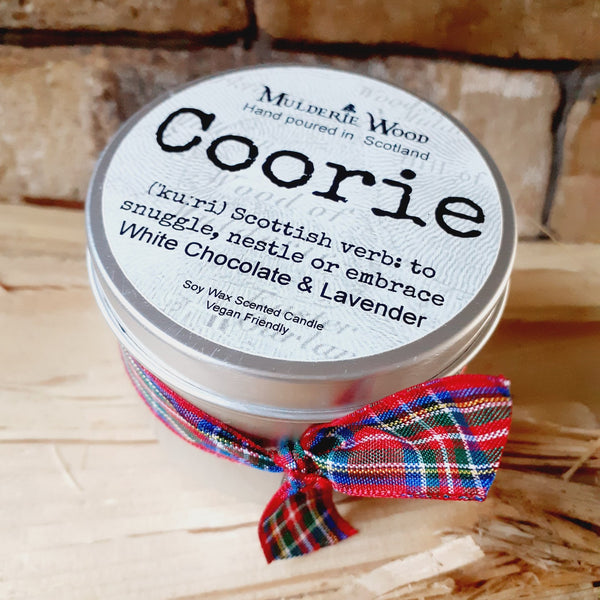 Mulderie Wood Coorie Candle