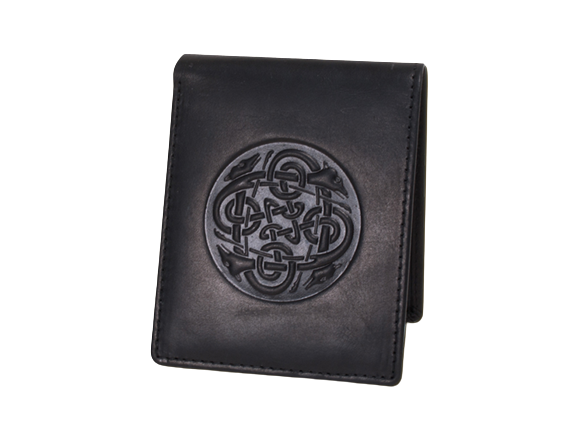 Lee River Cuchulainn Bi-Fold Leather Wallet