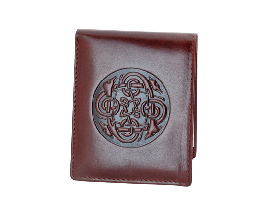 Lee River Cuchulainn Bi-Fold Leather Wallet