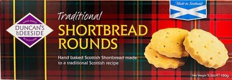 Duncan's Highland Shortbread Rounds - 150g - The Celtic Gift Store - Food