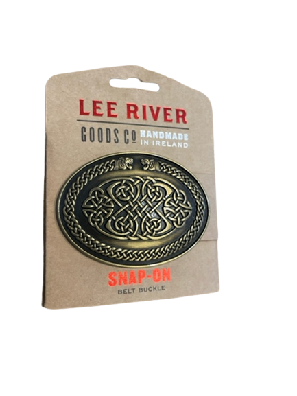 Lee River Celtic Knot Belt Buckles