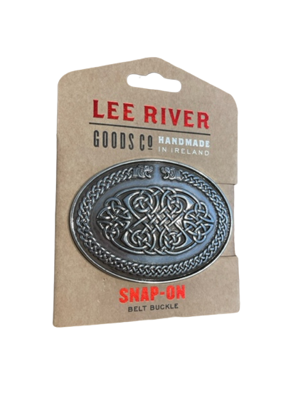 Lee River Celtic Knot Belt Buckles