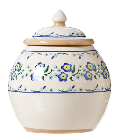 Forget Me Not Cookie Jar - The Celtic Gift Store - 