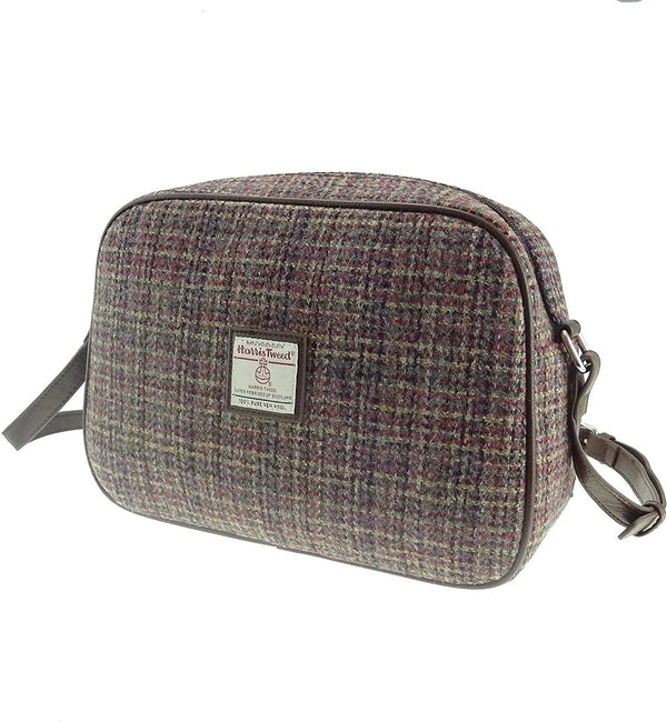 Glen Appin Multi Weave Harris Tweed Large Shoulder Bag - The Celtic Gift Store - Handbags