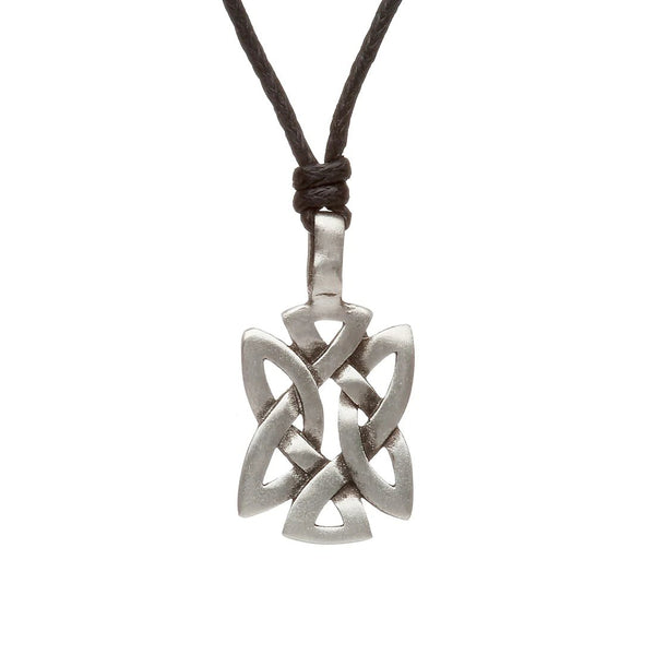 Green Legend Pewter Celtic Knot Necklace - The Celtic Gift Store - Necklaces