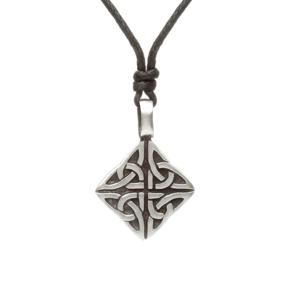Green Legend Pewter Kite Celtic Knot Necklace - The Celtic Gift Store - Necklaces