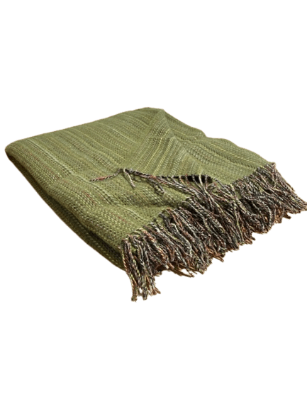 Green Tweed McNutt Throw - The Celtic Gift Store - Blankets and Bedding