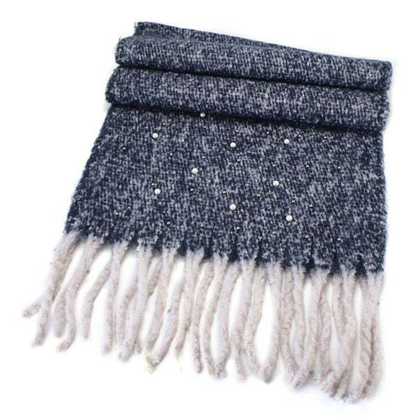 Grey Chunky Scarf - The Celtic Gift Store - 