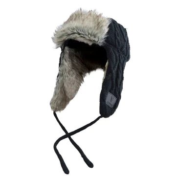 Guinness Black Lumberjack Knitted Hat - The Celtic Gift Store - Hats