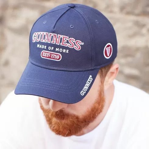 Guinness Blue Baseball Cap Adjustable - The Celtic Gift Store - Hats
