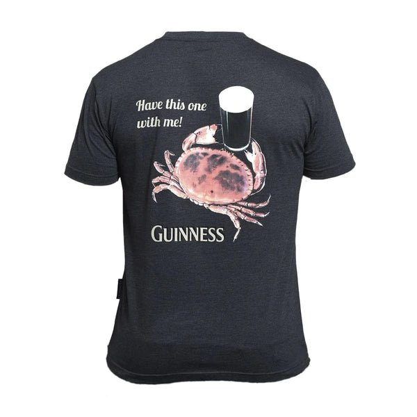Guinness Grey Crab T-Shirt - The Celtic Gift Store - Shirts & Tops