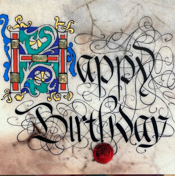 Happy Birthday Greeting Card - The Celtic Gift Store - Gift Option