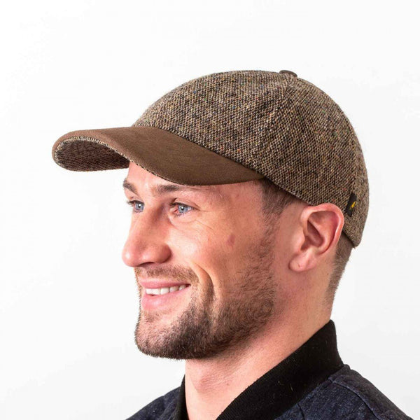 Hatman Baseball Cap - Brown - The Celtic Gift Store - Hats