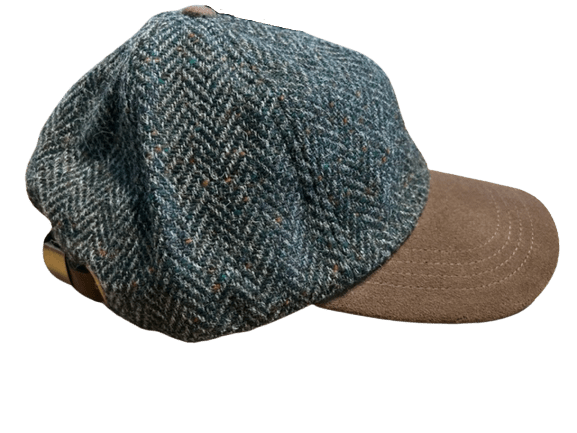 Hatman Baseball Cap - Herringbone Green - The Celtic Gift Store - Hats
