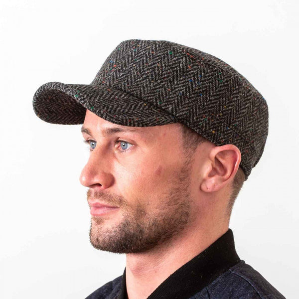 Hatman Cadet Cap - Charcoal - The Celtic Gift Store - Hats