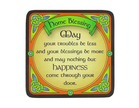 Home Blessing Coaster - The Celtic Gift Store - 