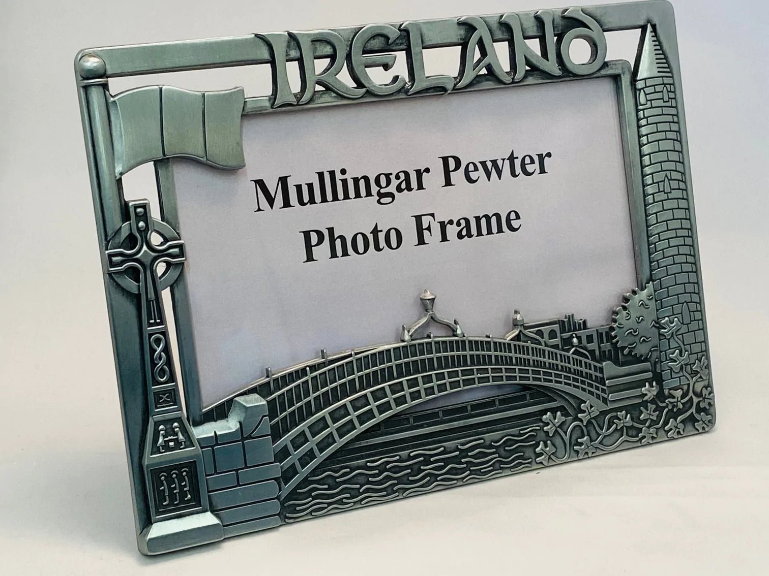 Ireland Photo Frame Pewter Finish - The Celtic Gift Store - Decor