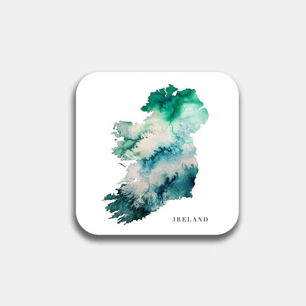 Ireland Watercolor Coaster - The Celtic Gift Store - Home & Garden