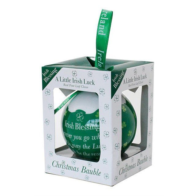 Irish Blessing Bauble Ornament - The Celtic Gift Store - Decor