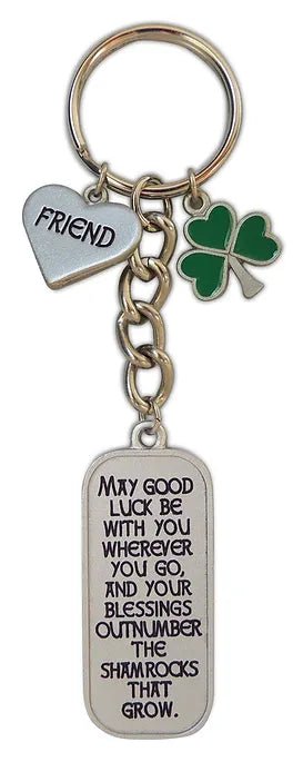 Irish Blessing Friend Key Ring - The Celtic Gift Store - Keychains