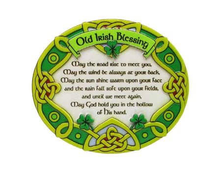 Irish Blessing Magnet - The Celtic Gift Store - Decor
