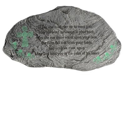 Irish Blessing 'May the Road Rise to Meet You' Garden Stone - The Celtic Gift Store - Decor