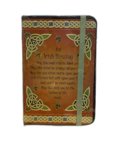 Irish Blessing Notebook - The Celtic Gift Store - 