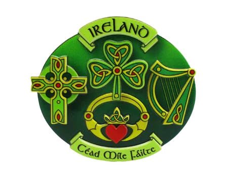 Irish Collage Magnet - The Celtic Gift Store - Decor