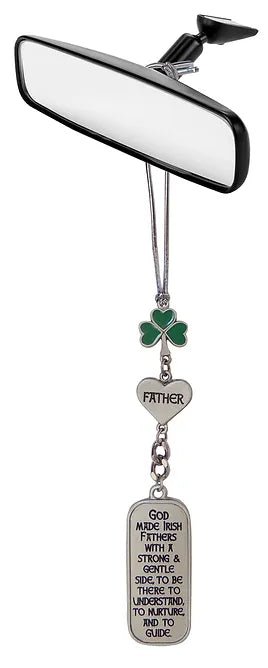 Irish Father Car Charm - The Celtic Gift Store - Keychains
