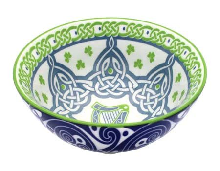 Irish Harp Bowl 11cm - The Celtic Gift Store - Tableware
