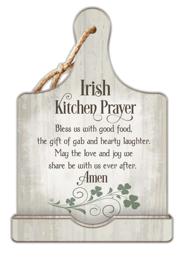Irish Kitchen Prayer Cook Book Holder - The Celtic Gift Store - 