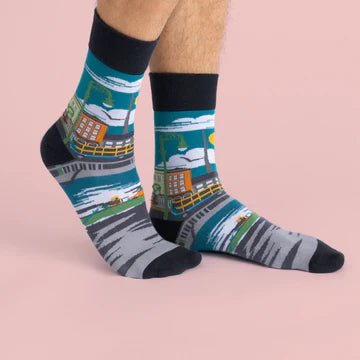 Irish Landmark Socks - Dublin - The Celtic Gift Store - Socks