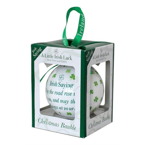 Irish Luck Bauble Ornament - The Celtic Gift Store - Decor